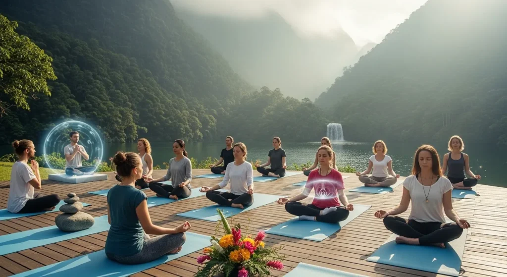 meditation retreat healing benefits