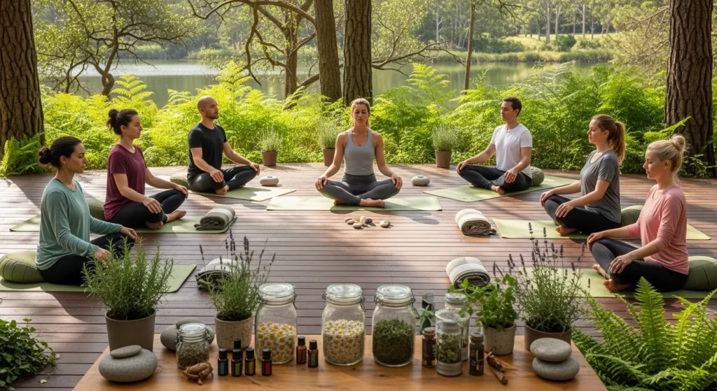 yoga retreat benefits for mental health