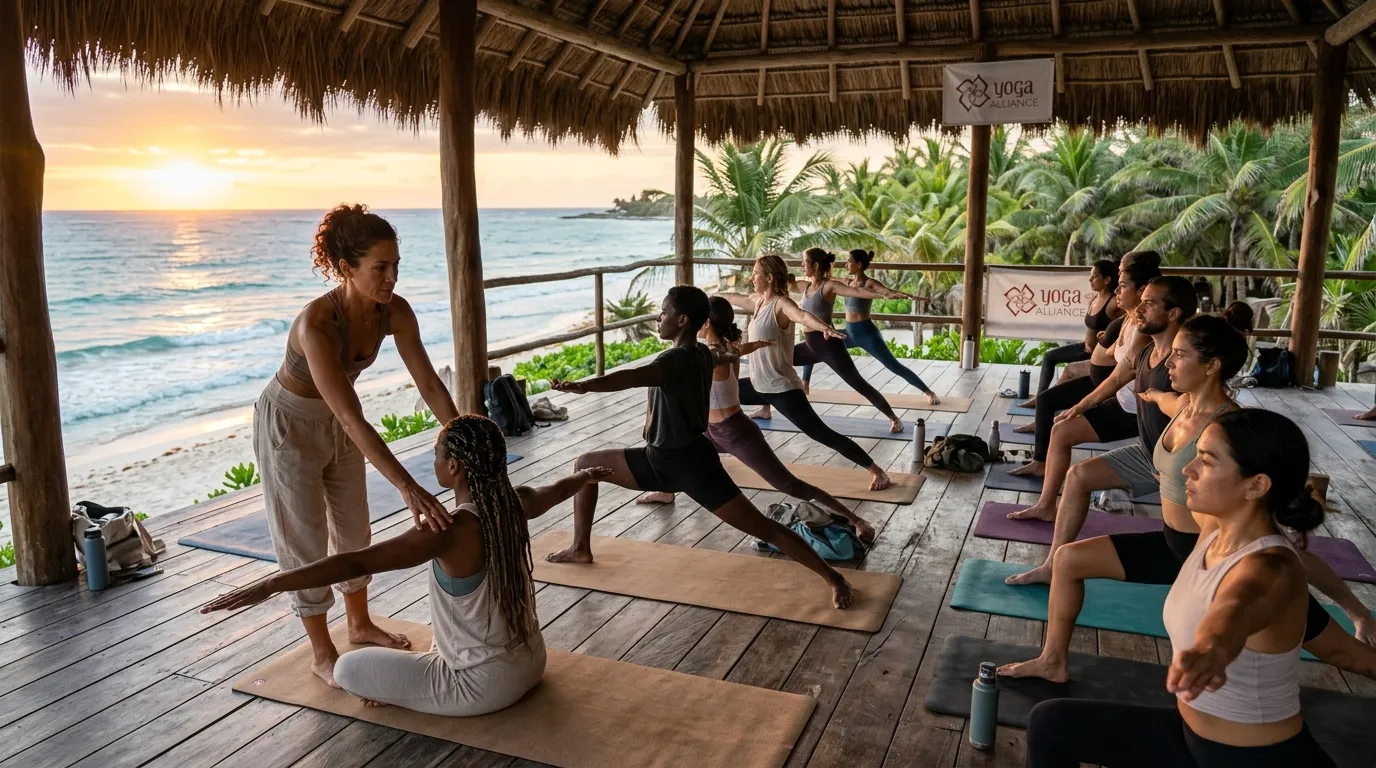 200 hour yoga teacher training in Tulum