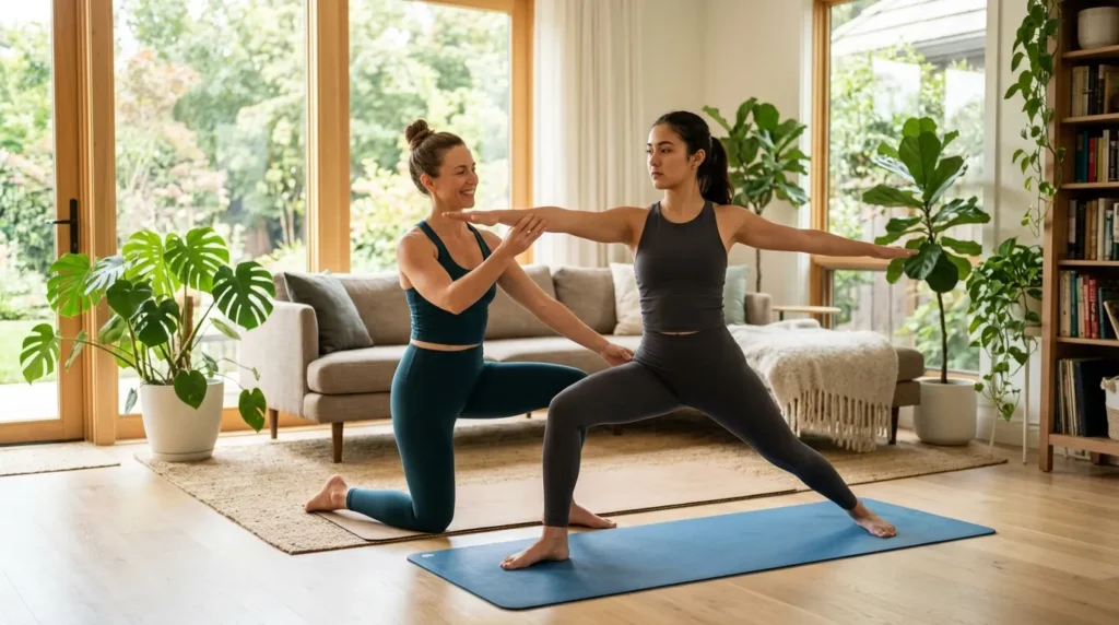 Private yoga instructor
