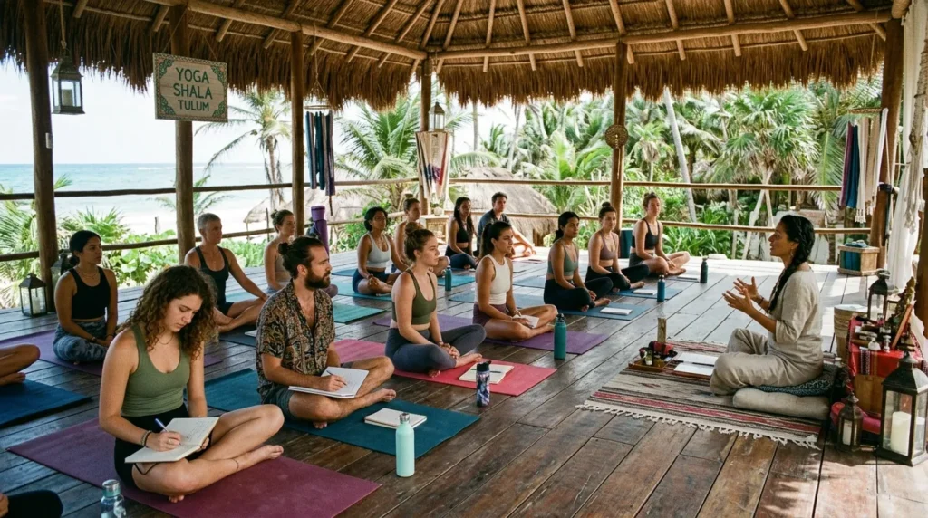 Residential yoga teacher training