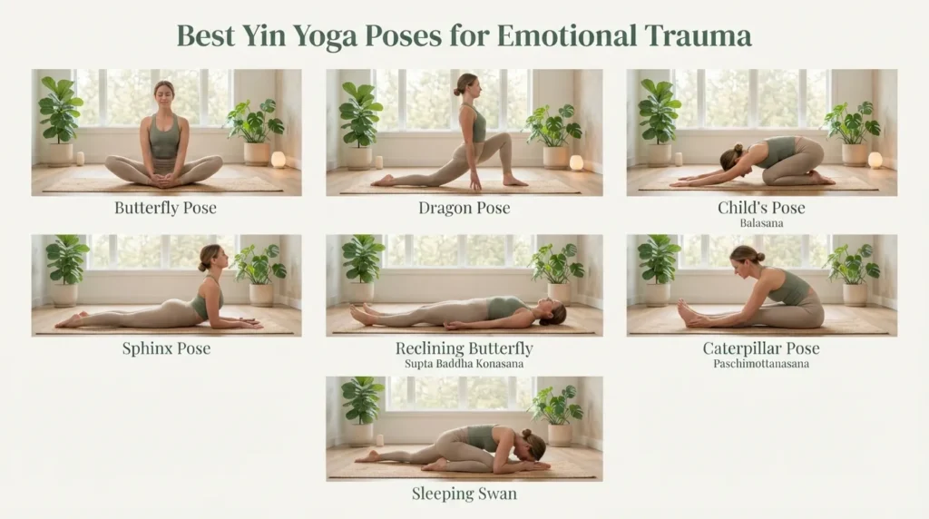 Best Yin Yoga Poses for Emotional Trauma